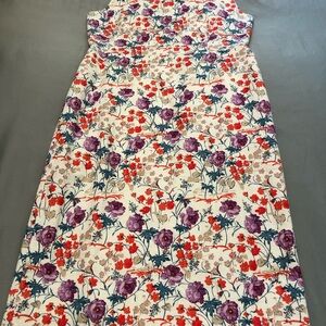 Floral Sleeveless Dress